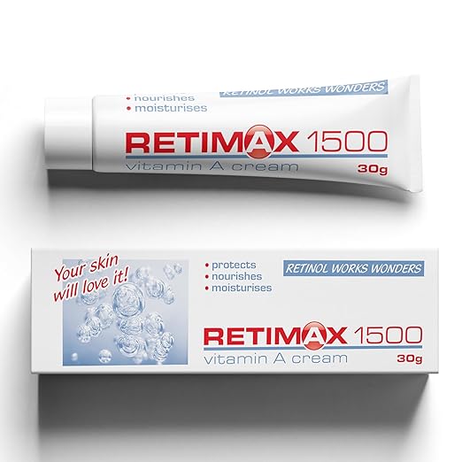 1500 Vitamin A Retinol Cream Anti-Ageing Anti-Wrinkle Cream for Dehydrated Skin 30g