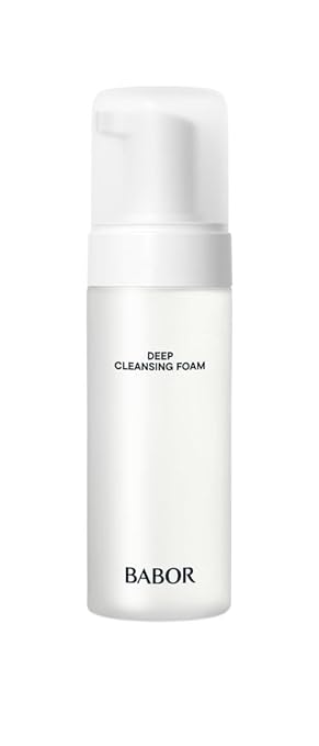 BABOR Cleansing Cleansing Foam for Combination Skin and Oily Skin, Refreshing Cleansing Foam for Daily Facial Cleansing, Vegan Formula, 1 x 200 ml