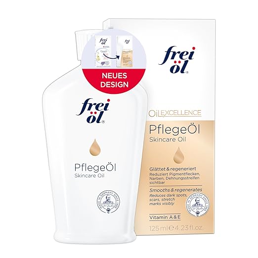 Care Oil - Skin Care Specialist Against Scars, Stretch Marks and Pigment Spots, Dry and Sensitive Skin, Pharmacist Quality, Climate-Neutral, Microbiom-Friendly, Vegan (1 x 125 ml)