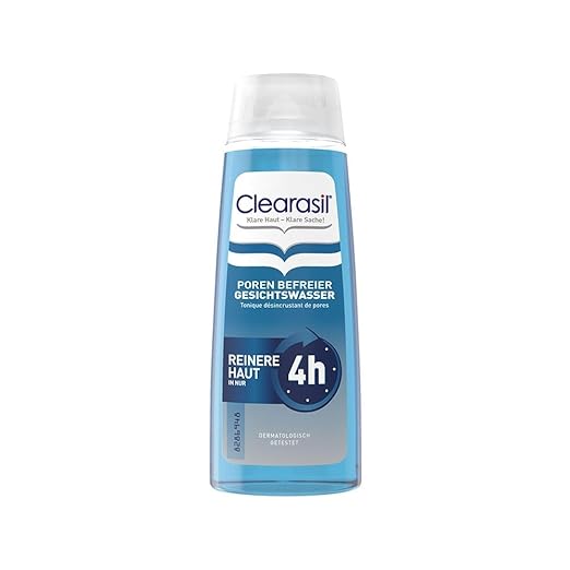 Clearasil Pore Liberator Facial Toner - For Cleaning Pores & Visibly Purer Skin on the Face - 1 x 200 ml