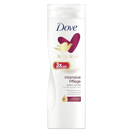 Dove Body Love Intense Care Body Lotion for Very Dry Skin with Ceramide Boosting Serum, 400 ml