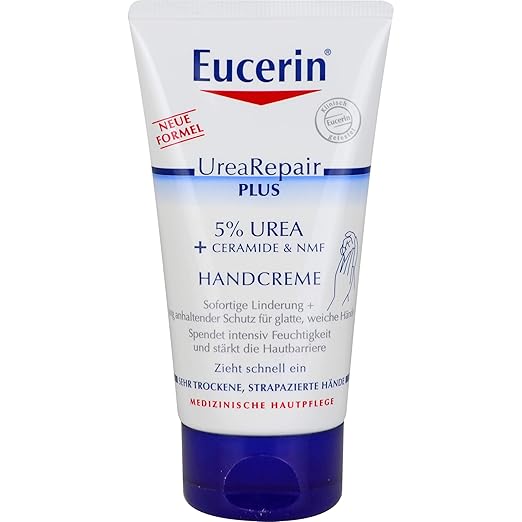 Eucerin UreaRepair Plus, 5% Urea Hand Cream, 75 ml