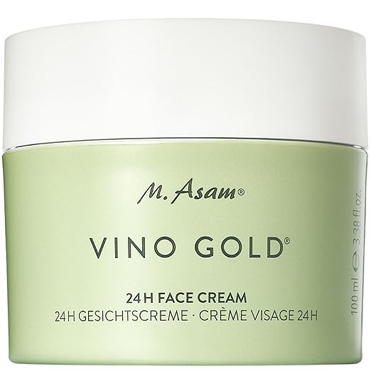 M. Asam VINO GOLD 24h Face Cream (100 ml) - 24h Day Cream & Night Cream Against Lines & Wrinkles, Protection Against Premature Skin Ageing, Anti-Ageing, Vegan Face Care