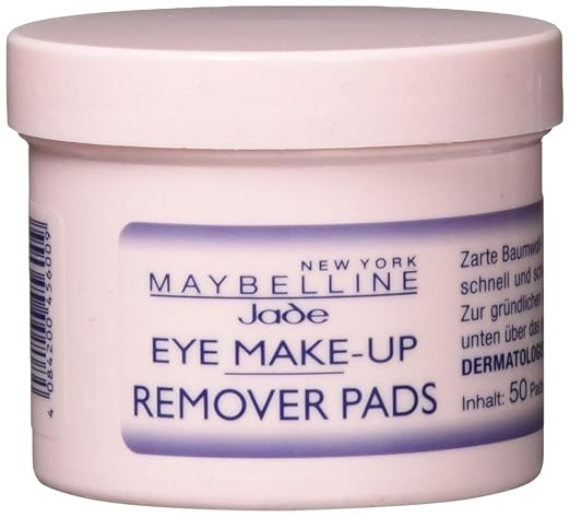 Maybelline Jade Eye Make-Up Remover Pads Pack of 50