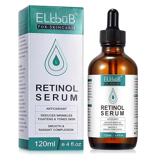 Retinol Serum Face with Retinol, Hyaluronic Acid and Vitamin E Radiant, Even Skin - Wrinkle Away Instant Effect, Skin Care