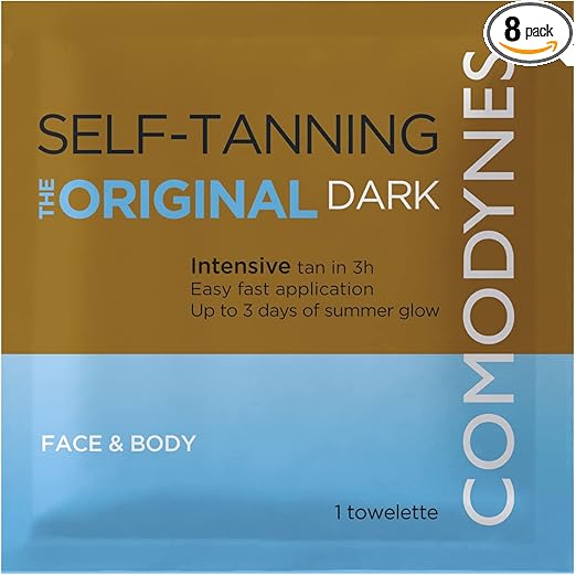 Self Tanning Intensive & Uniform Color 8 Towelettes - Dark(Packaging may vary)