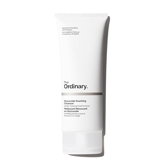 The Ordinary Glucoside Foaming Cleanser, Mild Foaming Face Wash for All Skin Types, Including Sensitive Skin, 150 ml