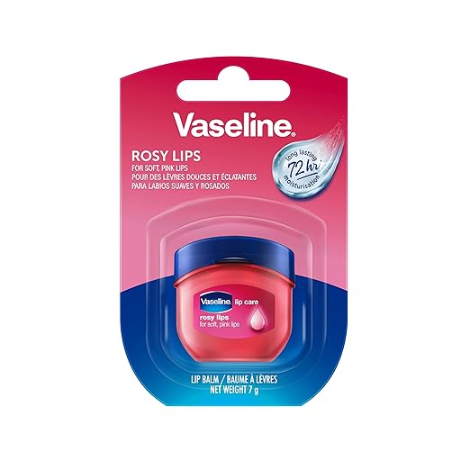 Vaseline Lip Therapy Rosy Nourishing Lip Balm for Optimal Moisture (1 x 1 x 7 g)